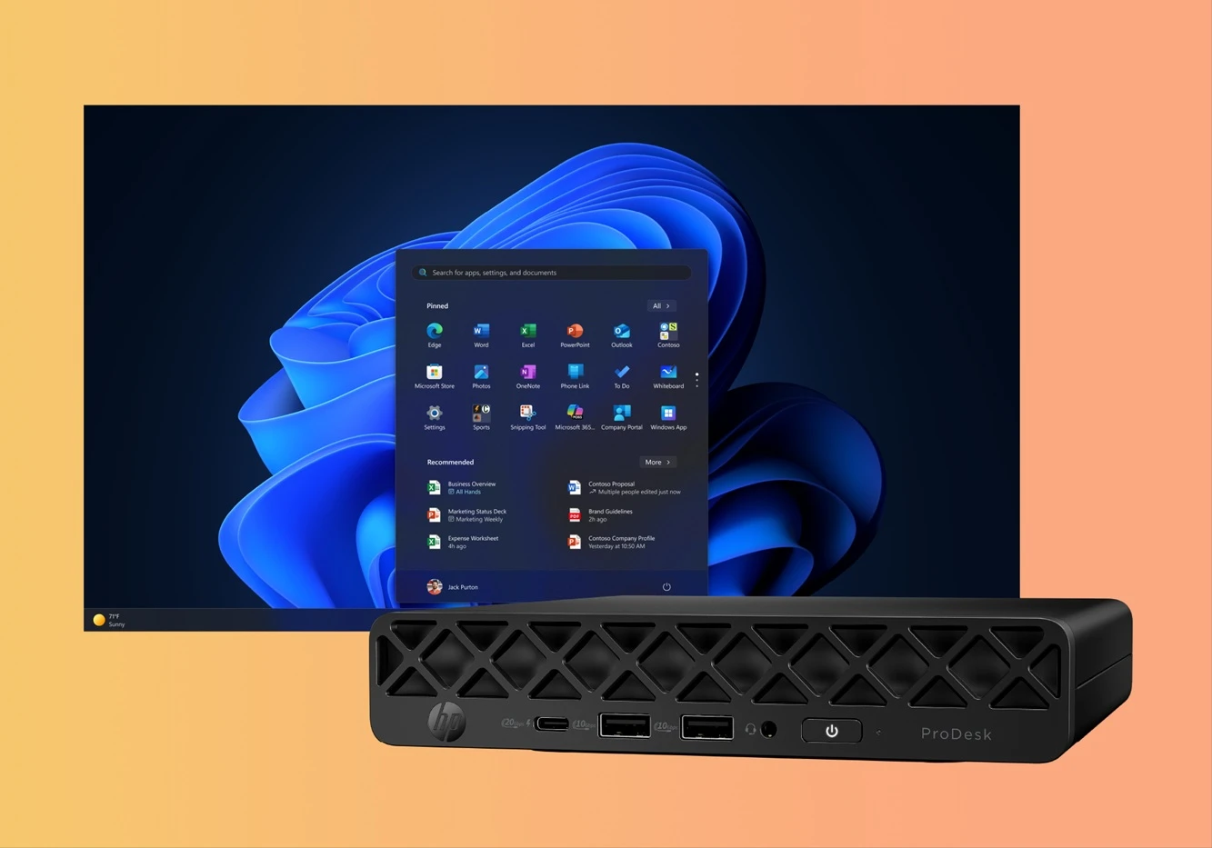 počítač HP ProDesk 4 Mini