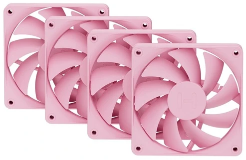 sada ventilátorů HYTE FA12 Strawberry Milk