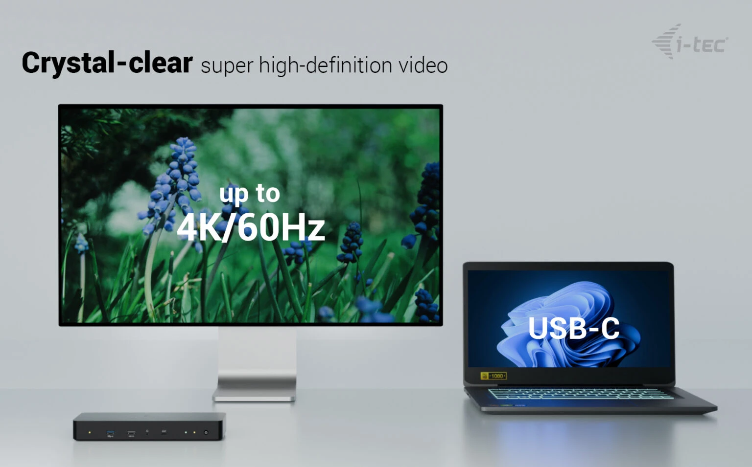I-TEC Thunderbolt 4 Intelligent Dual Display