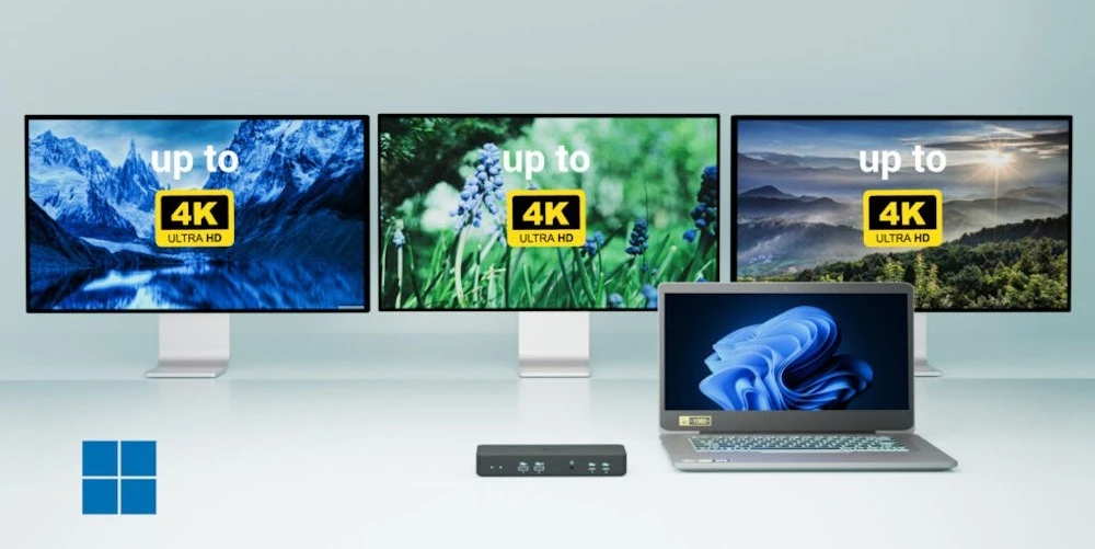 I-TEC USB-C Intelligent Triple Display Docking Station až 3 monitory 4K