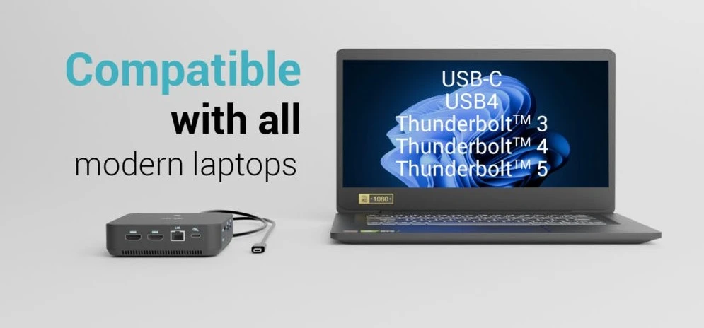 dokovací stanice I-TEC USB-C DP Dual HDMI Dock 100 W