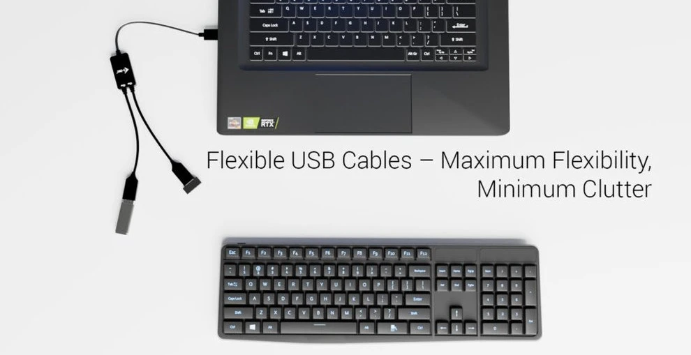 I-TEC USB-A Cable HUB 2port