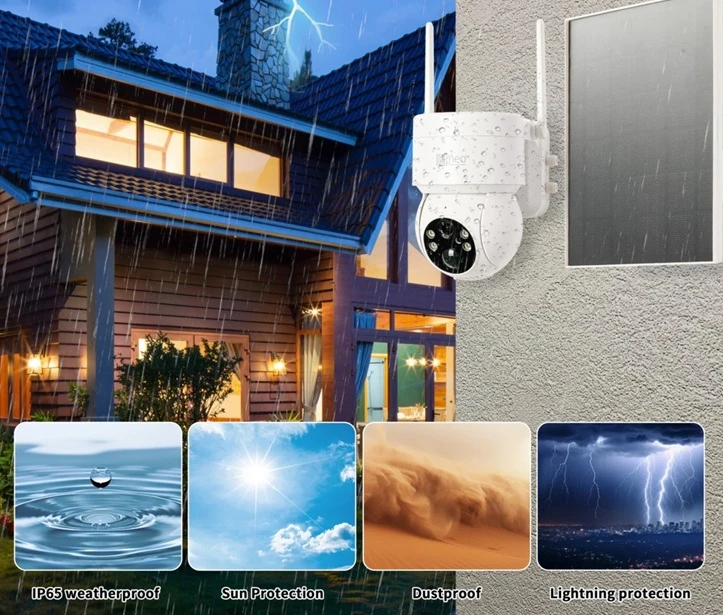 IMMAX NEO LITE SMART Security Solar Sentry Wi-Fi odolnost