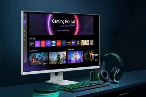 monitor LG Smart Monitor 32U721SA-W gaming