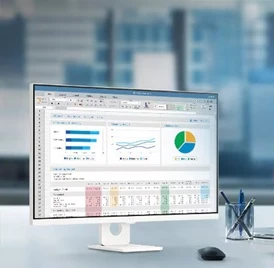 LG Smart Monitor 32U721SA-W práce