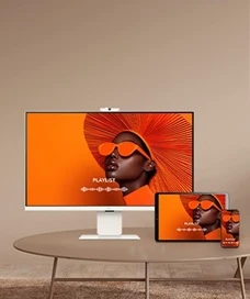 Smart monitor LG 32U850SA-W zrcadlení obrazovky