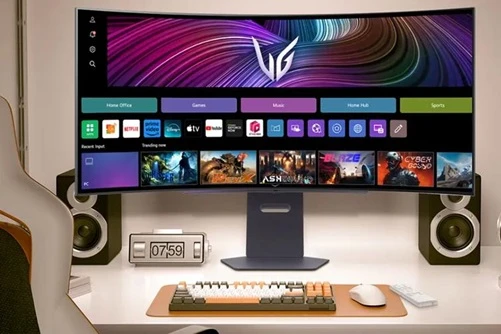 LG UltraGear 45GX90SA-B multimediální centrum