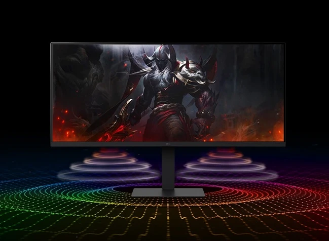 ultraširoký monitor LG UltraWide 34U650A-B reproduktory