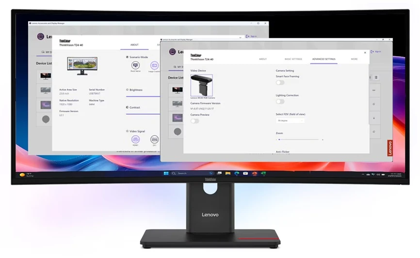 monitor Lenovo ThinkVision T34WD-40