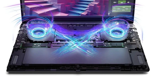Lenovo Yoga Pro 9 chlazení