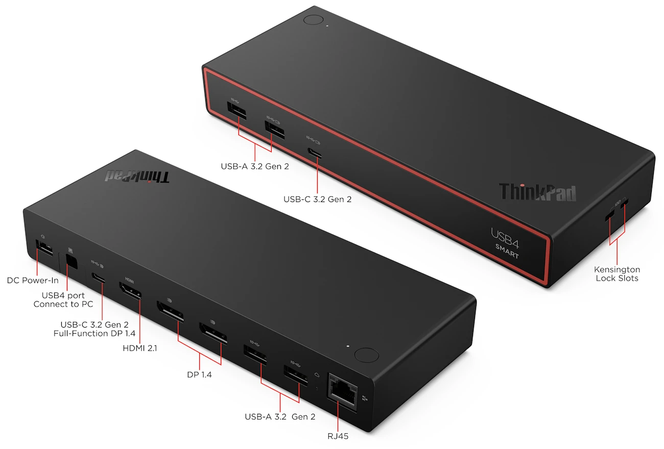 Lenovo ThinkPad USB4 Smart Dock 5500