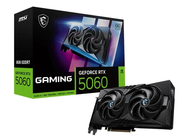 grafická karta MSI GeForce RTX 5060 8G GAMING OC