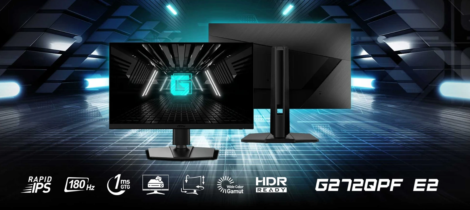 herní monitor MSI G272QPF E2 přehled funkcí