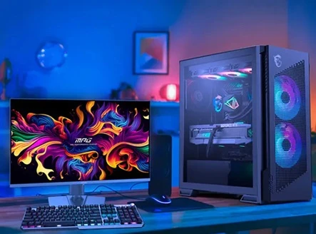 herní monitor MSI G272QPF E2 součástí sestavy