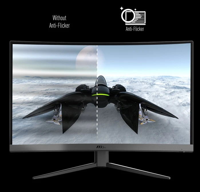 MSI Gaming G27C4X Anti Flicker funkce