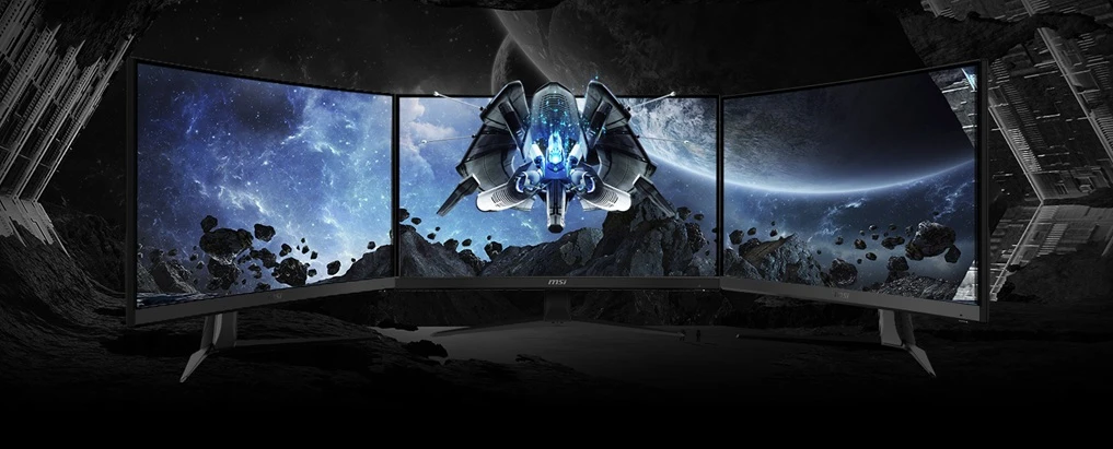 herní monitor MSI Gaming G27C4X tenké rámečky