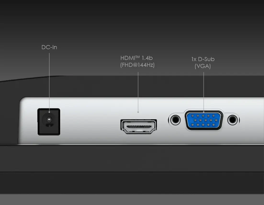 MSI PRO MP245 E14VL connectivity