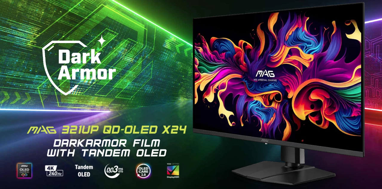 MSI MAG 321UP QD-OLED X24