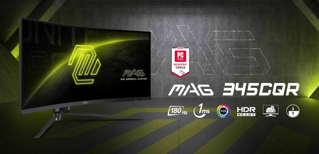 MSI Gaming MAG 345CQR 34"