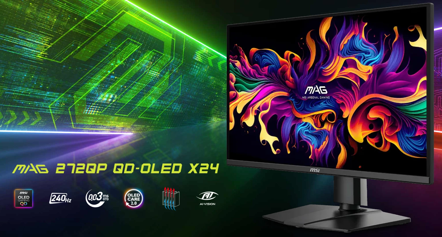MSI MAG 272QP QD-OLED X24