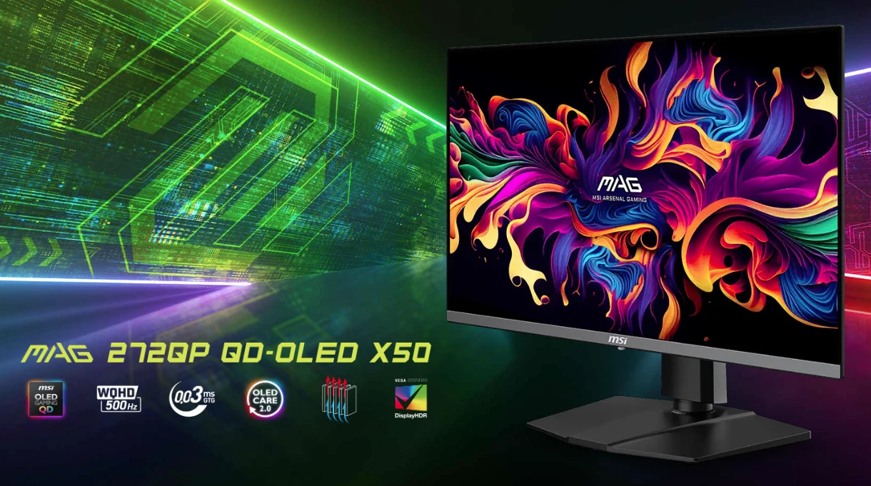 MSI MAG 272QP QD-OLED X50