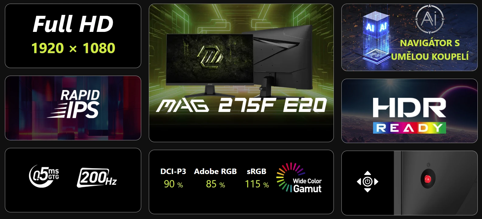 MSI Gaming MAG 275F E20