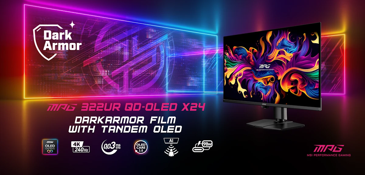 MSI MPG 322UR QD-OLED X24