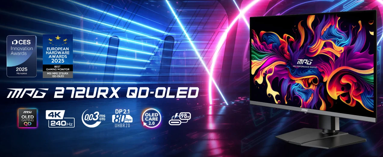 MSI MPG 272URX QD-OLED