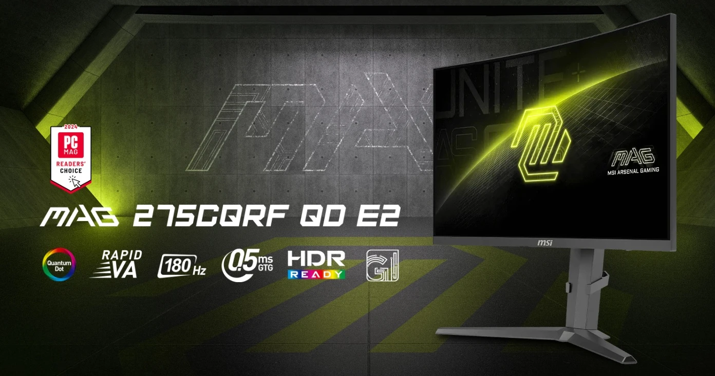 herní monitor MSI MAG 275CQRF QD E2 přehled funkcí