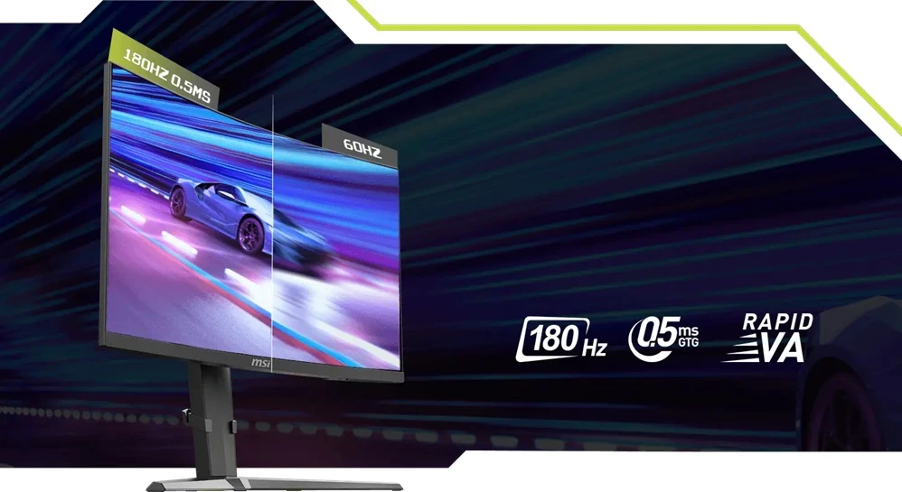 MSI MAG 275CQRF QD E2 obnovovací frekvence