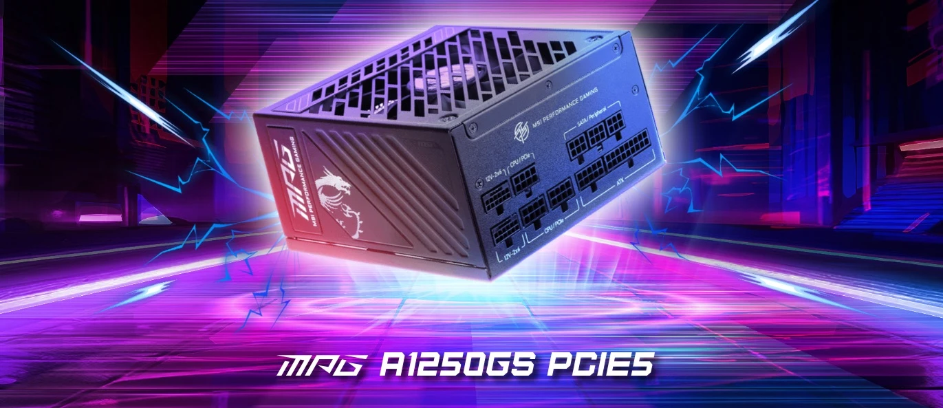 zdroj MSI MPG A1250GS PCIE5