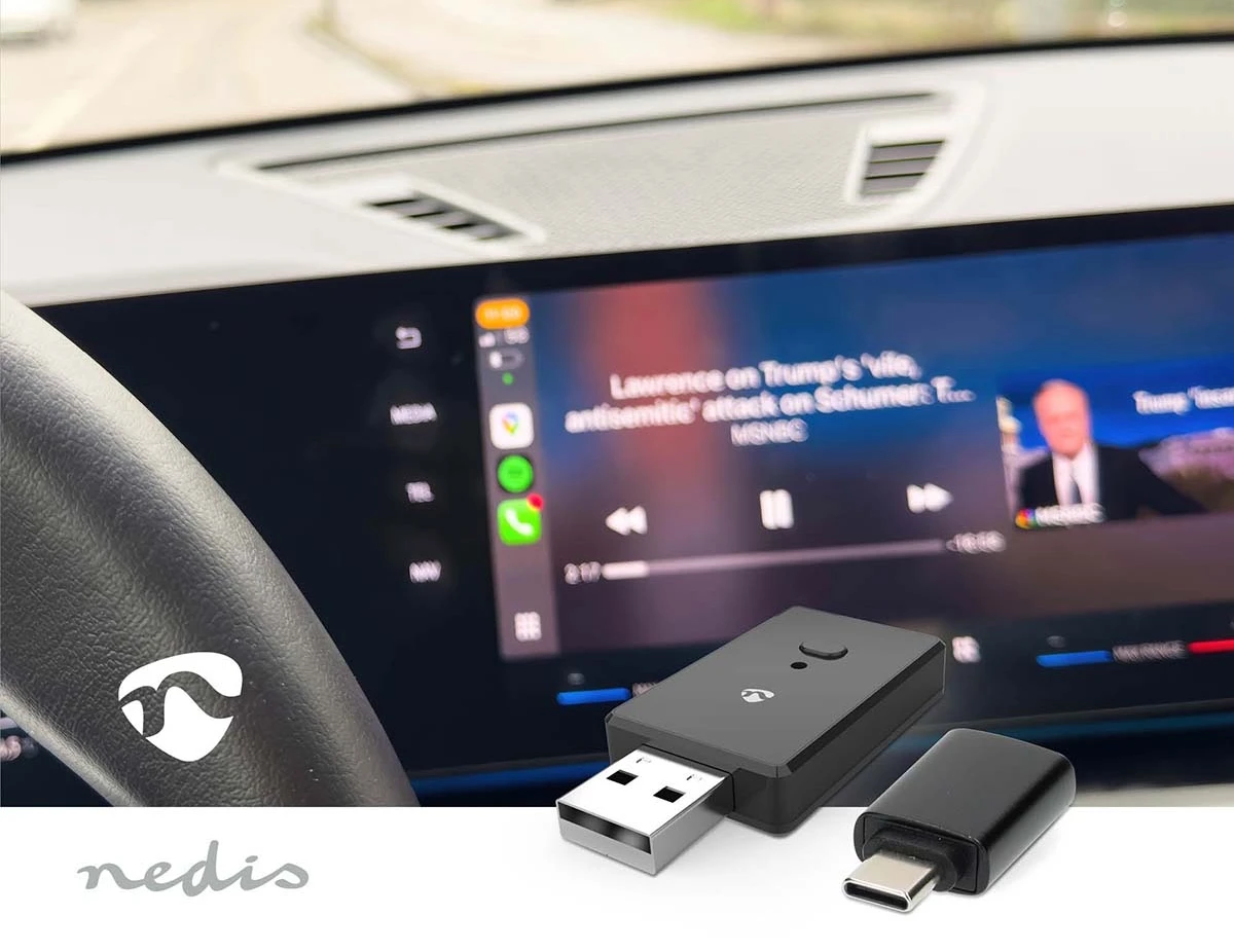 Nedis bezdrátový adaptér pro autorádio