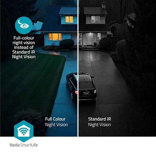 Nedis WIFICO22CWT baevné noční vidění