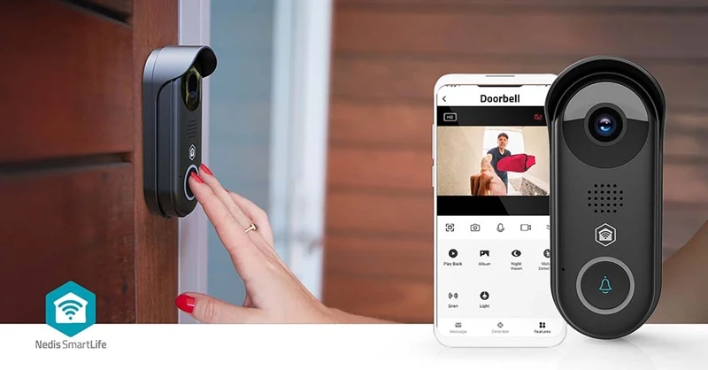 videotelefon Nedis WIFICDP11BK