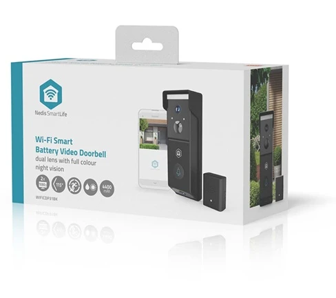 inteligentní Wi-Fi videotelefon Nedis WIFICDP31BK