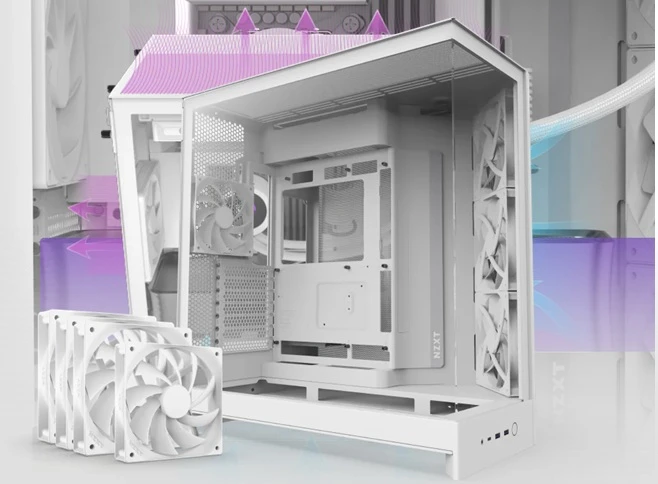 PC skříň NZXT H9 Flow