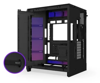 PC skříň NZXT H9 Flow ARGB+ perforace