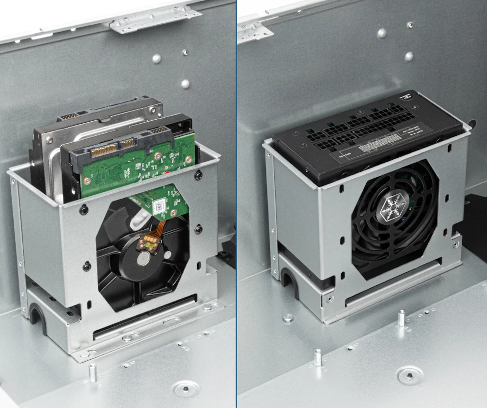 Serverové šasi SilverStone RM51 v provedení 5U rackmount