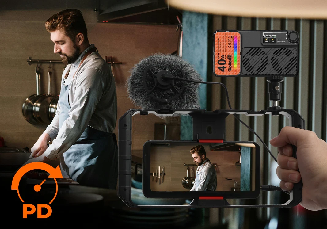 Kratší doba nabíjení, více času na natáčení