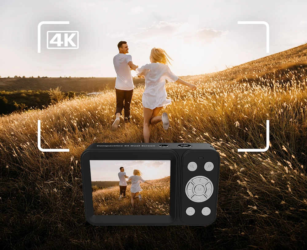 fotoaparát Rollei Compactline 64 Dual Screen 4K