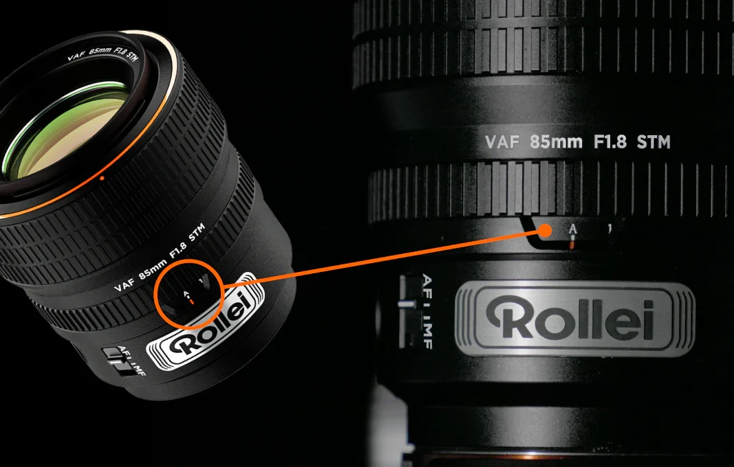 Rollei objektiv Sony 85mm AF f/1.8 FE