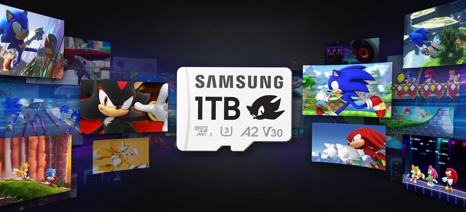 paměťová karta Samsung PRO Plus Sonic the Hedgehog microSDXC 1 TB