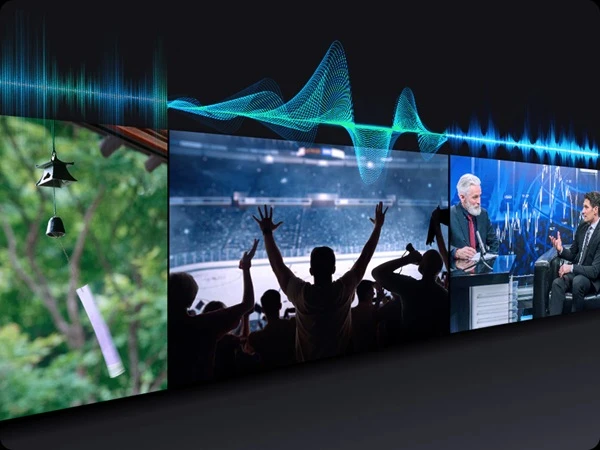 Samsung Neo 8K Vision A adaptivní zvuk