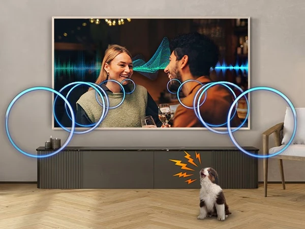 TV Samsung The Frame ozvučení