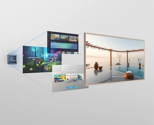 TV Samsung The Frame procesor