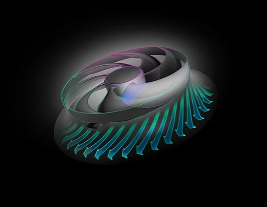 ventilátor AeroCurve Fan Blade