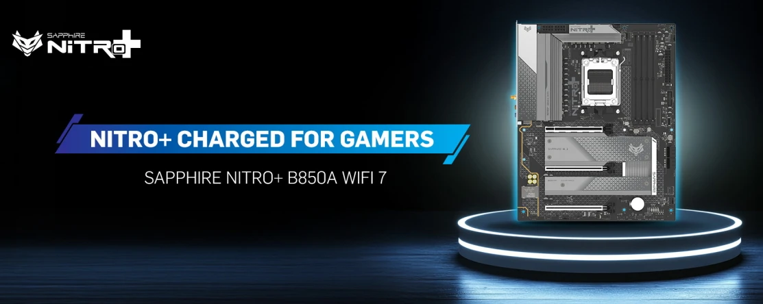 základní deska Sapphire NITRO+ B850A WIFI 7