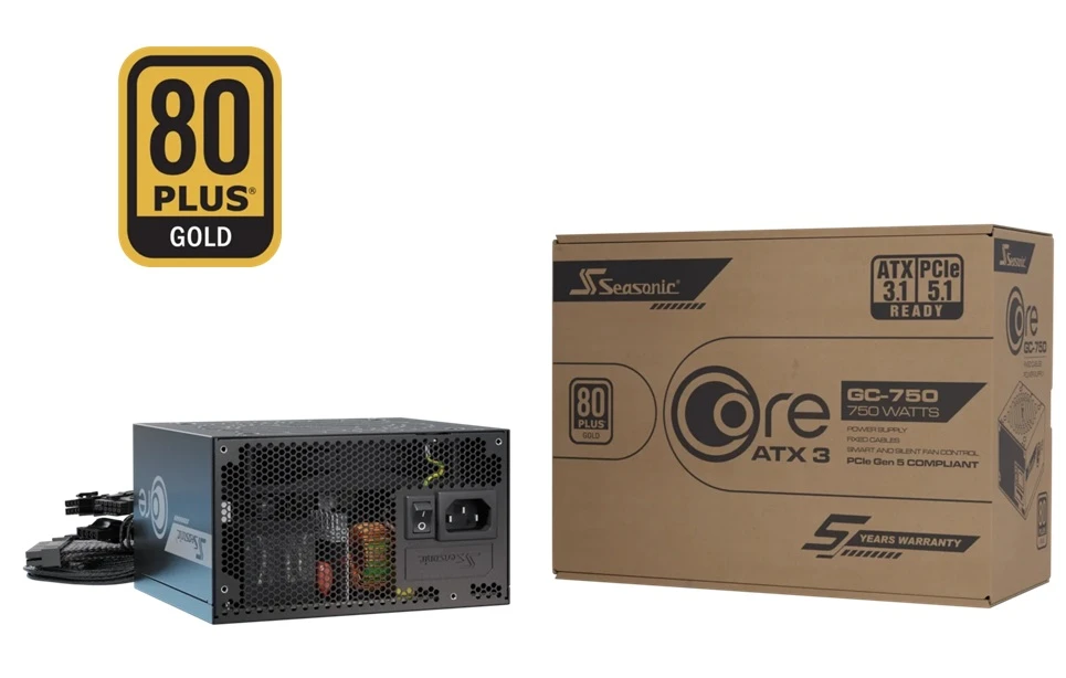 napájecí zdroj Seasonic Core GC-750