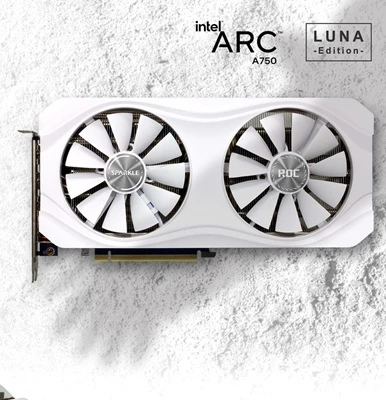 grafická karta SPARKLE Intel Arc A750 ROC Luna OC Edition