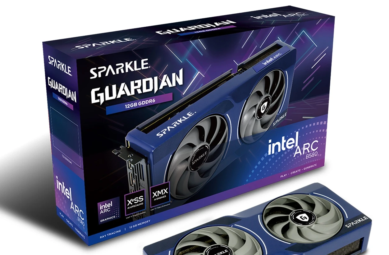 grafická karta Sparkle Intel Arc B580 GUARDIAN